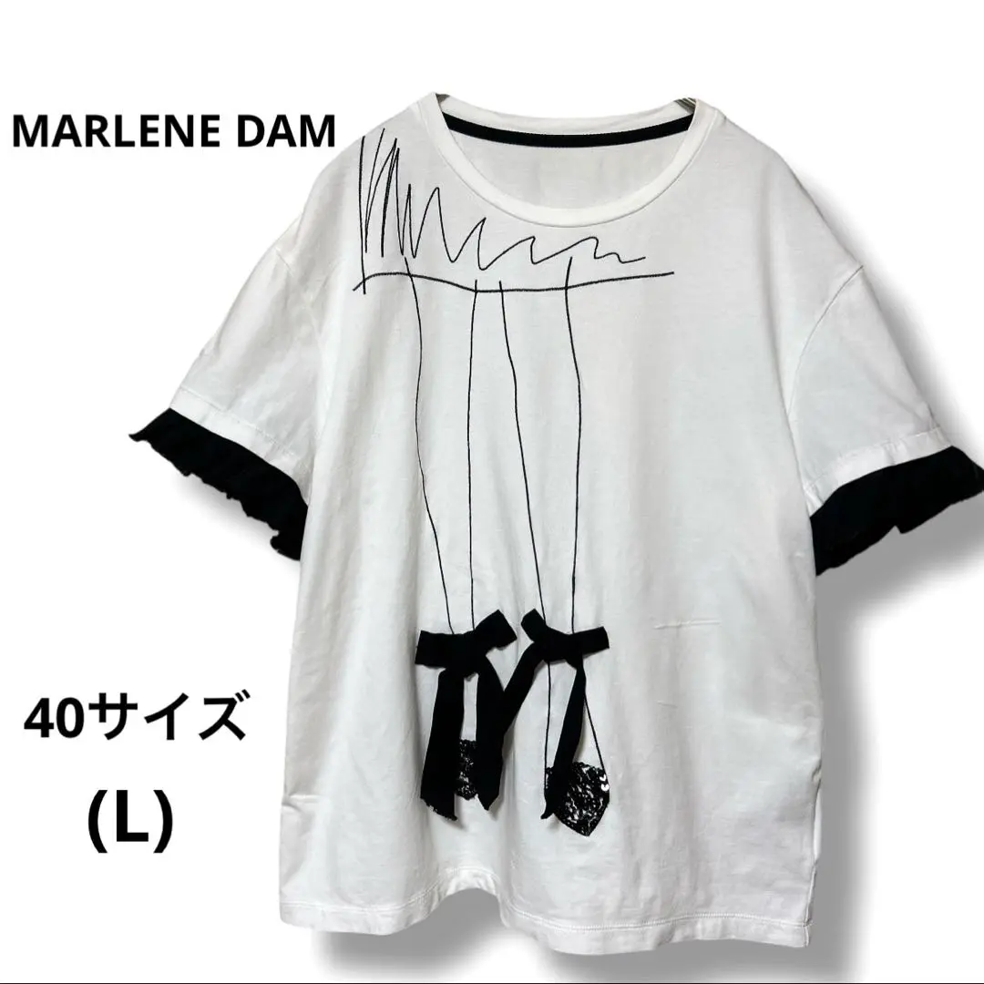 MARLENE DAM タートルネックグレー