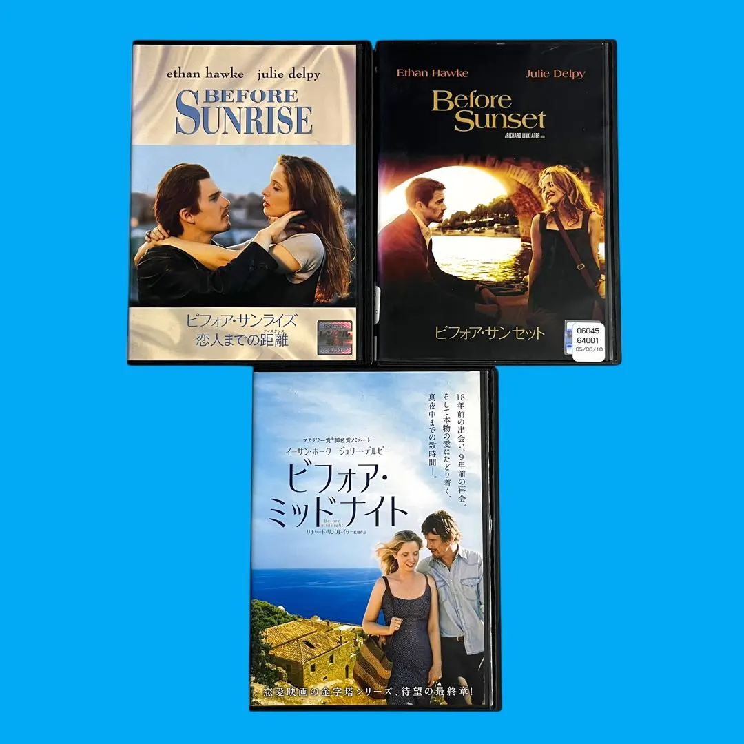 『廃盤』『美品』ビフォア・ミッドナイト ブルーレイ&DVDセット('13米) ビフォア・ミッドナイト(Blu-ray Disc) 新品DVD・ブルーレイ