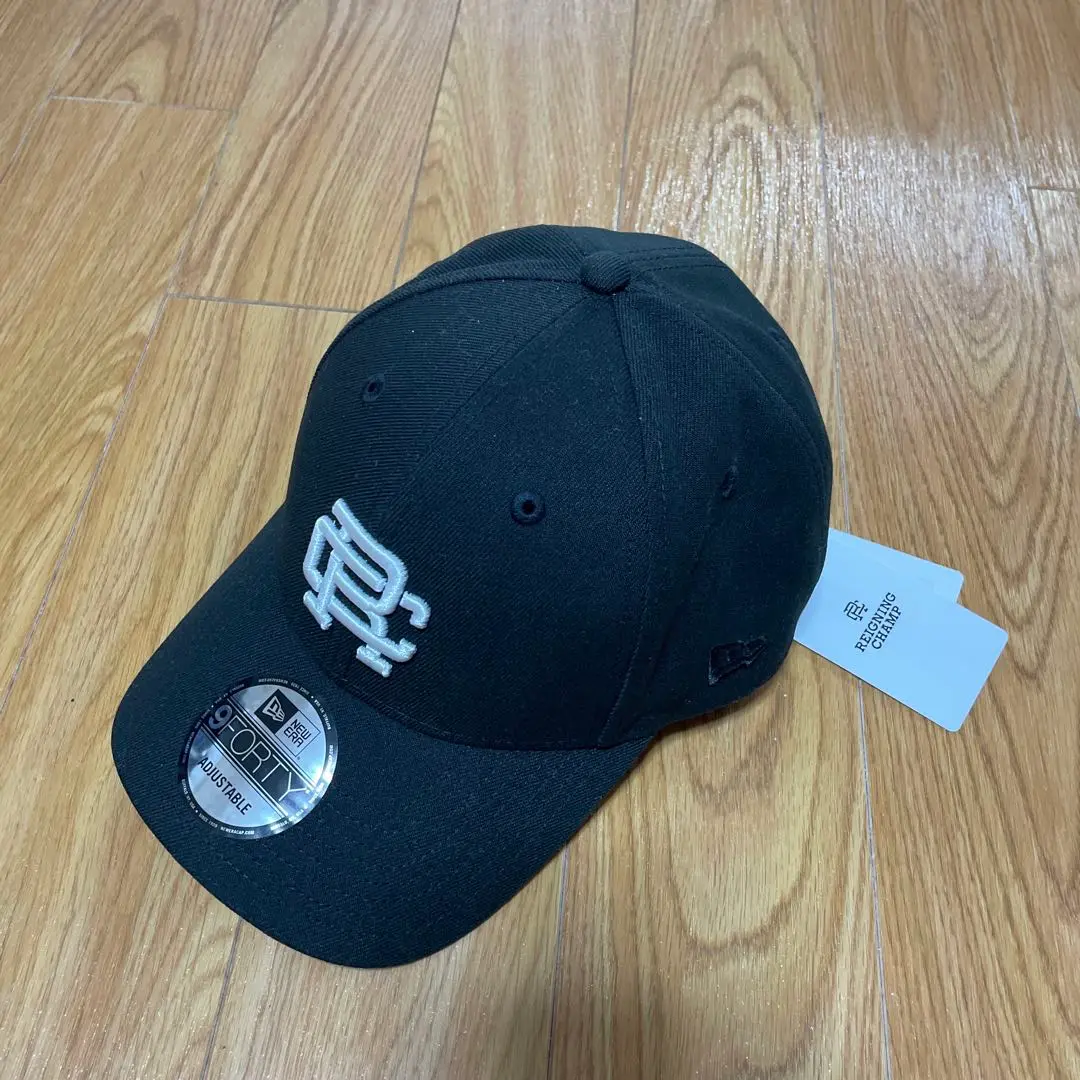 【中古】NEW ERA×レイニングチャンプ　限定コラボ キャップ　9FORTY FA24_RC-7485_NAVY-