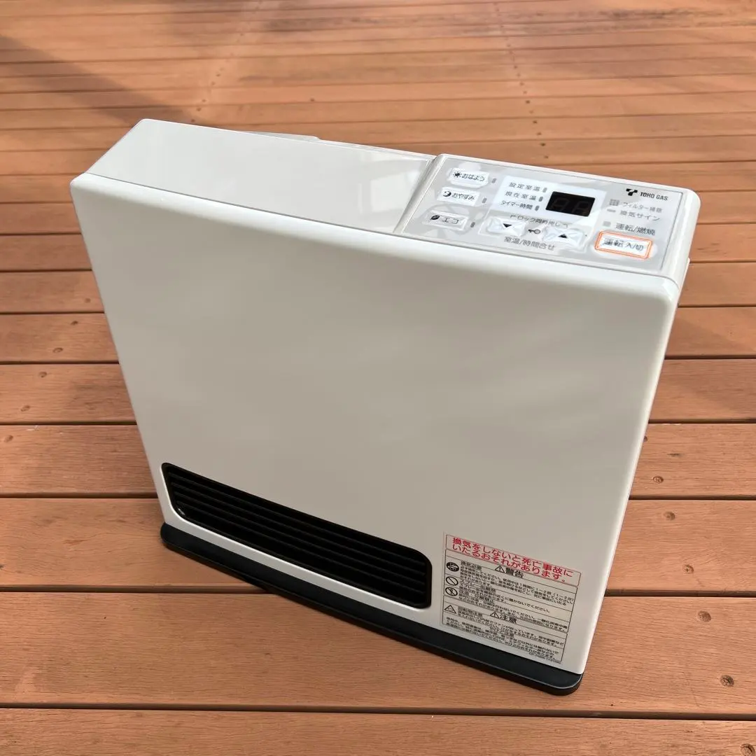 瓦斯暖風機 Rinnai 未使用品 高38×寬40×深18公分 的縮圖