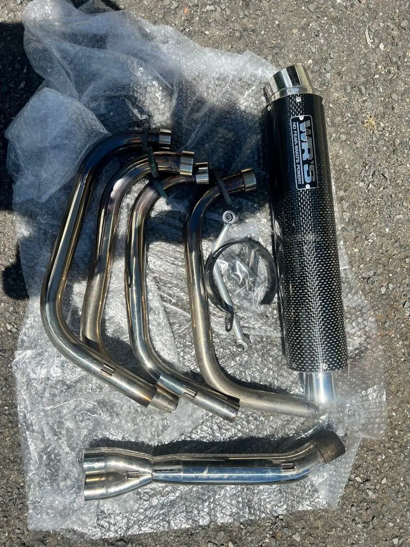 SR400 メーカー不明 加工品 フルエキマフラー SR400/500用フルエキマフラーTYPE2 SR400/500 Full Exhaust Type