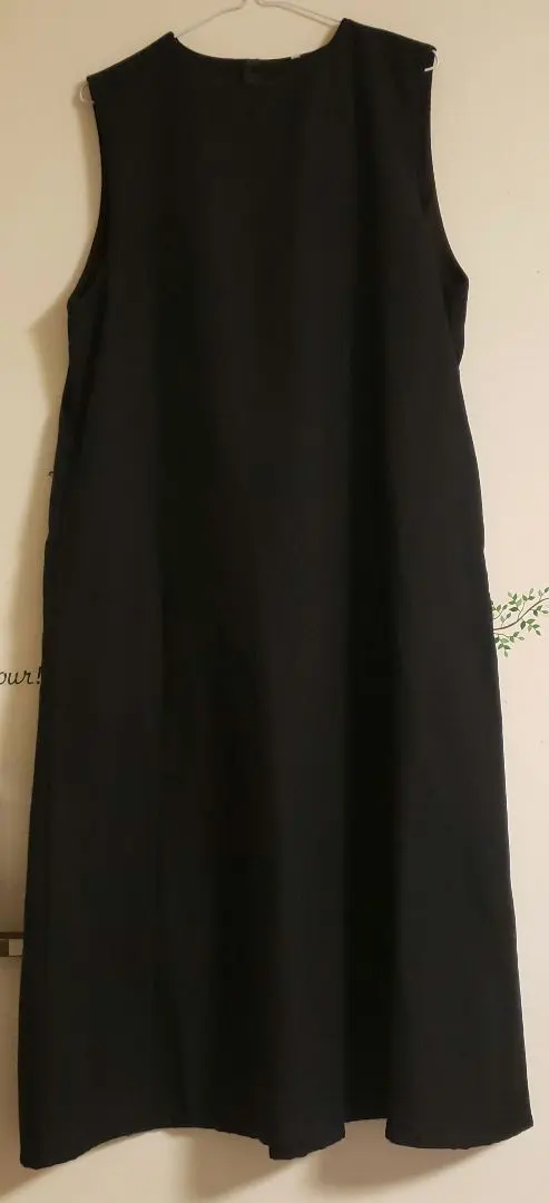 Thumbnail of Muji Navy Sleeveless Long Dress - Relaxed Fit, Elegant, Simple, Slimming