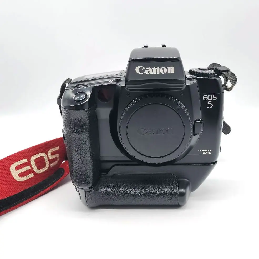 Canon キャノン EOS5 ボディ 一眼レフ フィルムカメラ VG-10付き 82a656b19a11cdc5e807bdf257d3a0