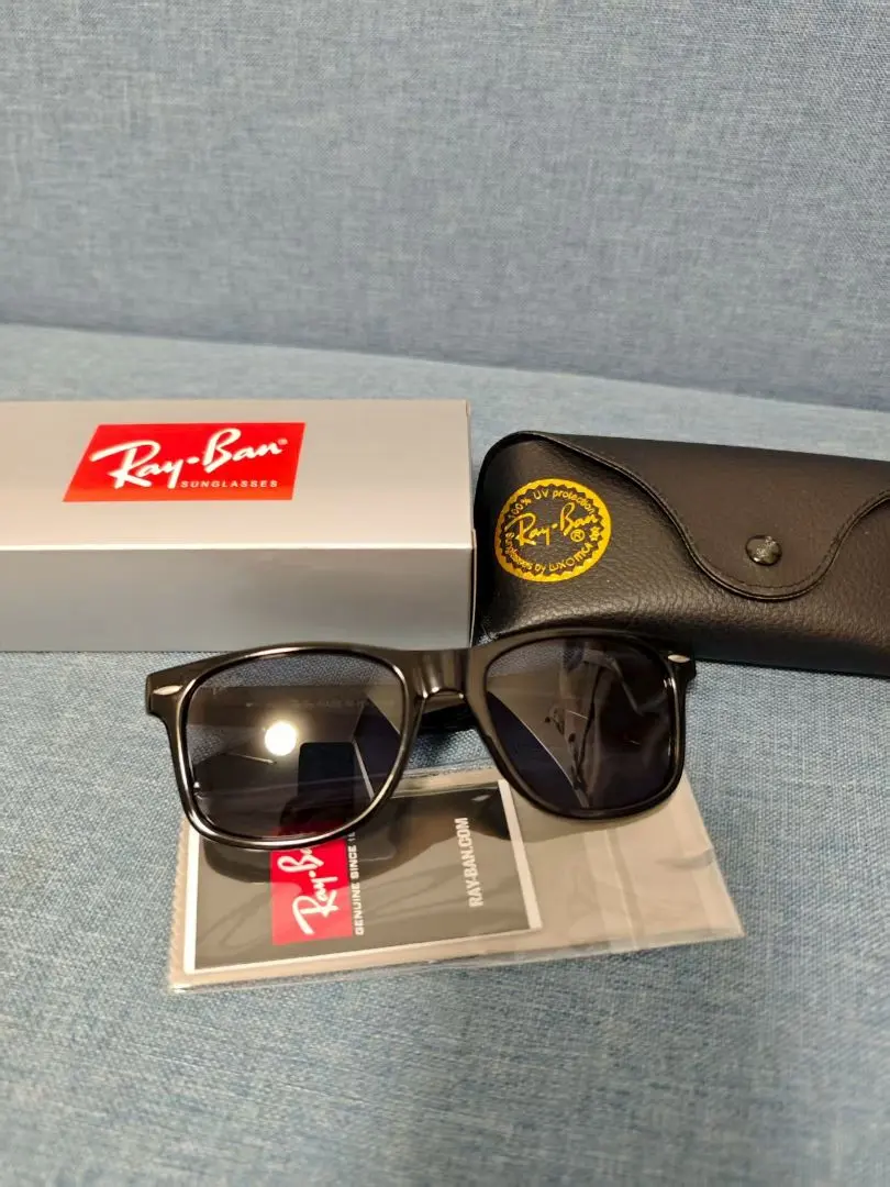 Thumbnail of Ray-Ban RB2140-F WAYFARER Sunglasses, Black