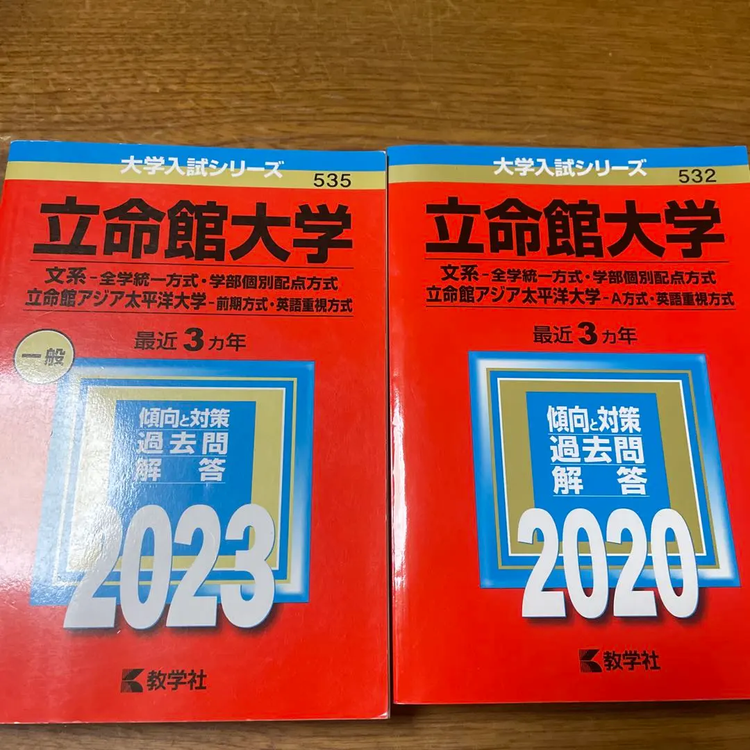 Thumbnail of Ritsumeikan University, Humanities, 2023, 2020, Set