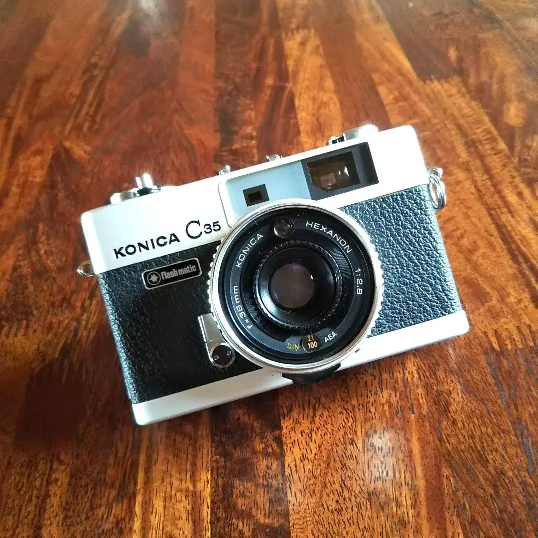 【とてもきれいな中古】コニカ C35（ジャーニーコニカ） Konica（コニカ）C35／中古でおすすめの端正なコンパクト