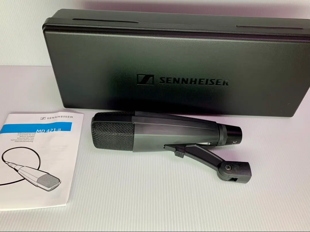 Sennheiser MD421 Ⅱ クジラ 専用防風カバーつき 動作確認済 SENNHEISER ( ゼンハイザー ) MD 421-II 送料無料 | サウンドハウス