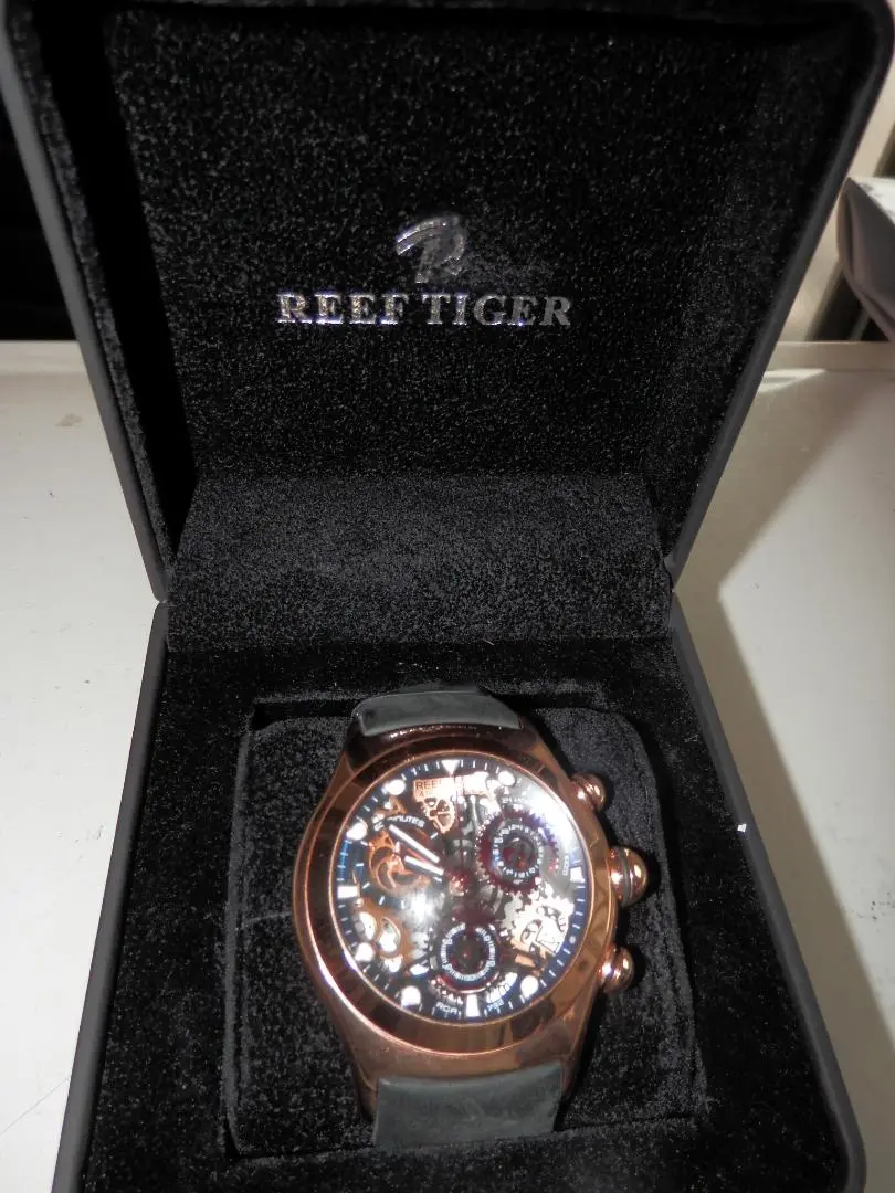 新品未使用 REEF TIGER リーフタイガー RGA792YWS  ベルト付 新品未使用 REEF TIGER リーフタイガー RGA792YWS ベルト付