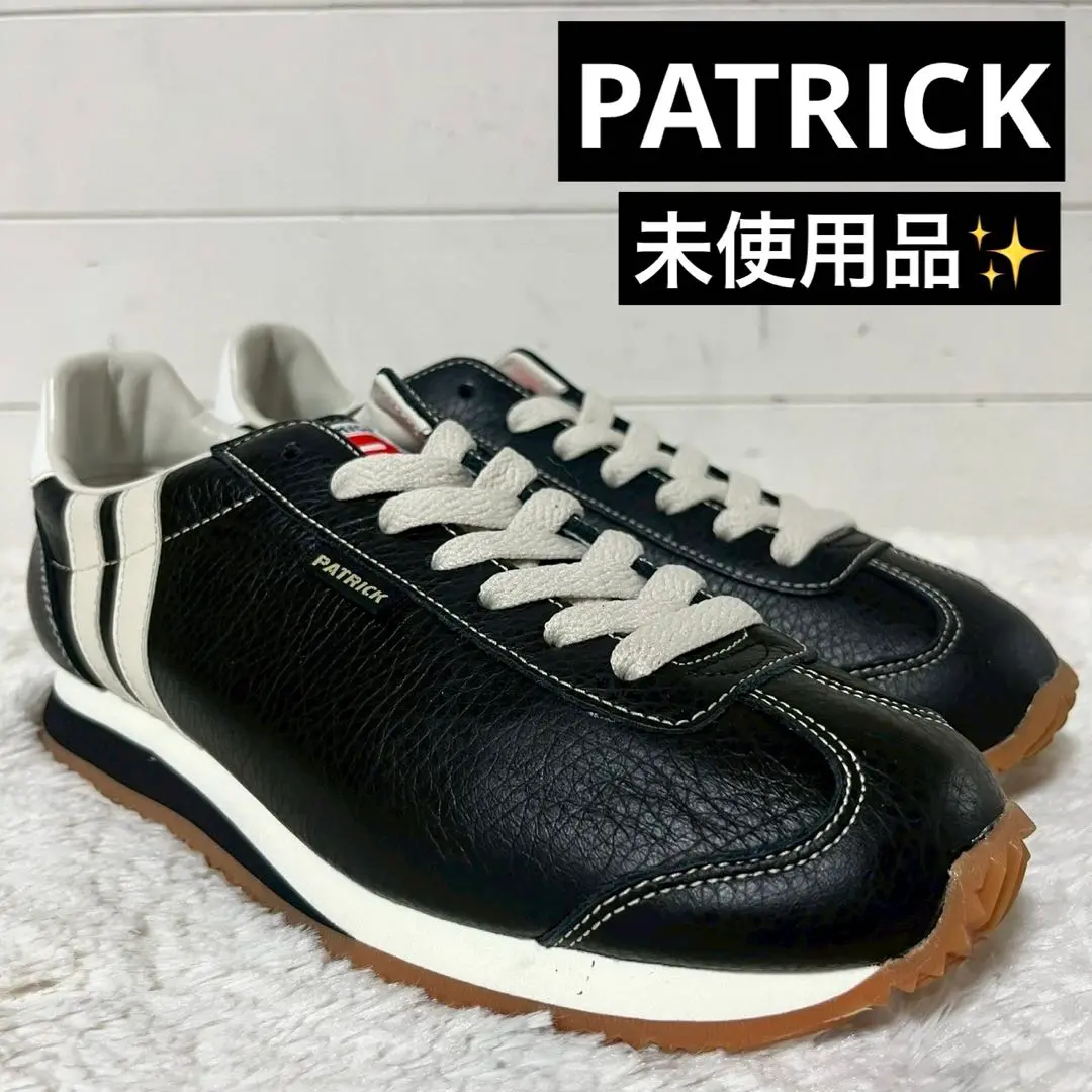 美品　パトリック17511 NEVADAII ネバダ2 スニーカー 38 レザー 美品 パトリック17511 NEVADAII ネバダ2 スニーカー 38 レザー