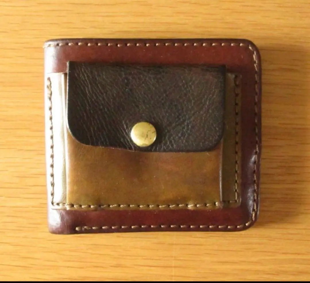 Thumbnail of HERZ Leather Wallet, Multi-color, Genuine Leather Bi-fold Wallet / Made in Japan