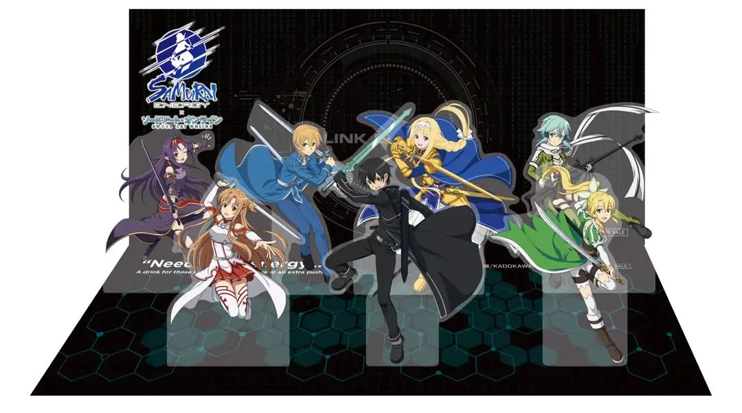 非売品 SAO × サムライ エナジー アクスタ ジオラマスタンド 限定品 2025年最新】サムライエナジー saoの人気アイテム - メルカリ