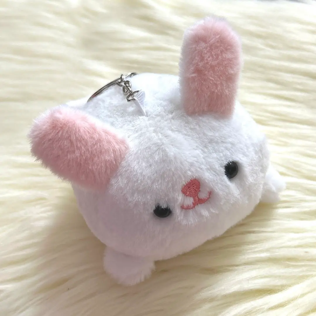 Thumbnail of Wagging Tail Plush Mascot Rabbit, Vibrating