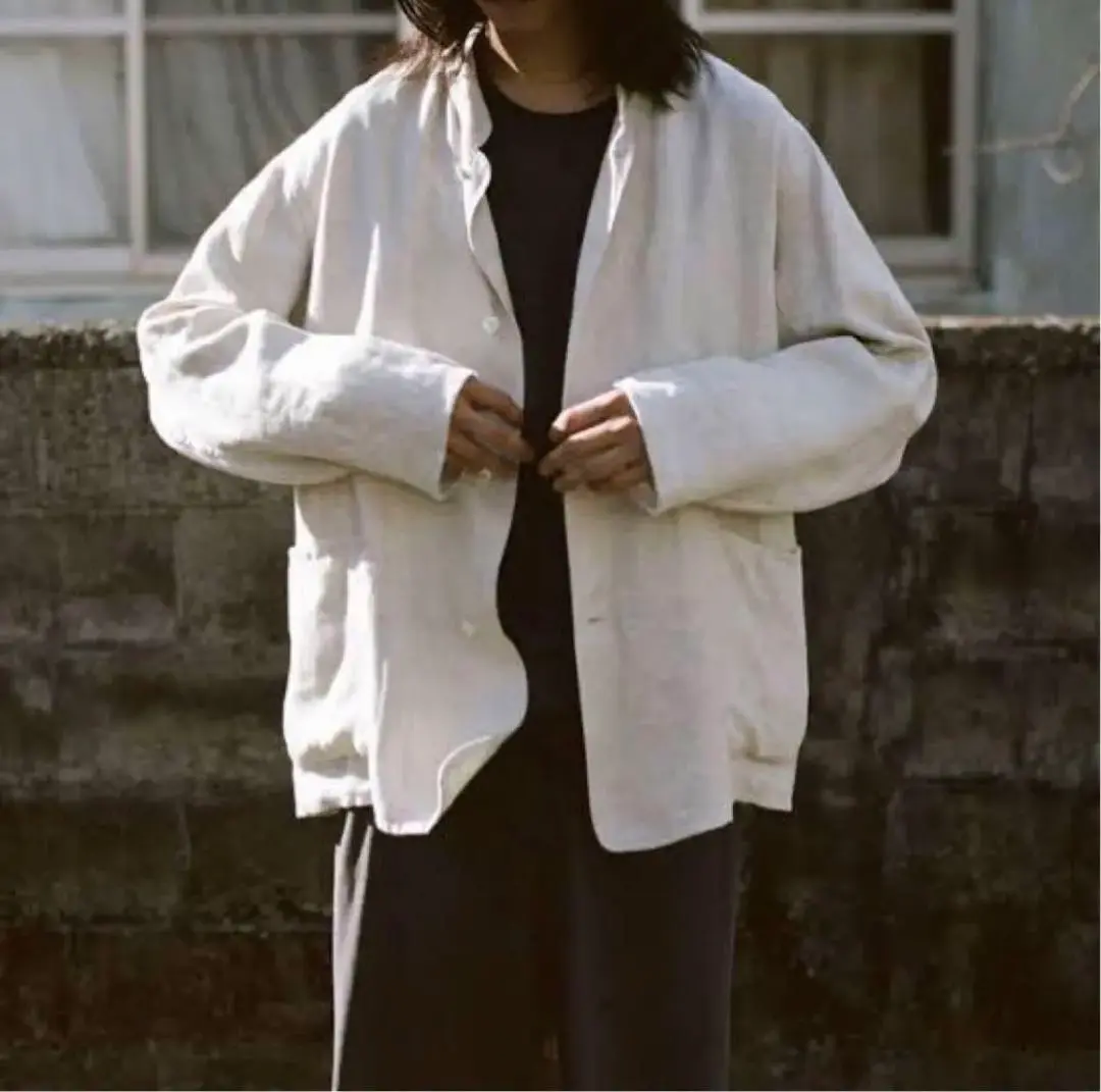 comoli 21ssSalvatorePiccoloリネンジャケットピッコロ COMOLI] LINEN JACKET – MaW SAPPORO
