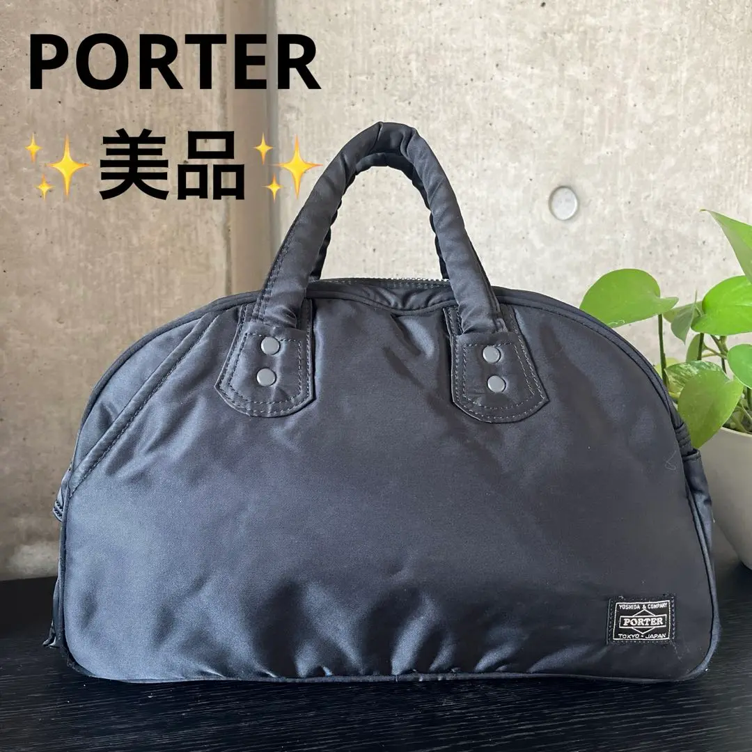 ⭐️極美品⭐️ヘッドポーター　ハンドバッグ　ミニハンドバッグ　ブラック 極希少 美品 PORTER ヘッドポーター タンカー ハンドバッグ ミニ