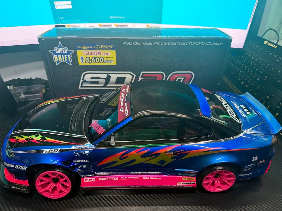 reved wonder s15シルビア ラジコンボディ rdx yokomo DB-S15WD【NISSAN S15 Silvia WONDER ボディーセット】￥13,800