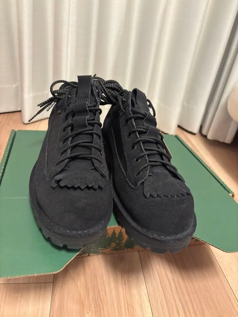 ⭐️新品未使用⭐️　ダナー×スノーピーク　レースアップブーツ　GORE-TEX スノーピーク×ダナーのミリタリーシューズ、ジップアップレース