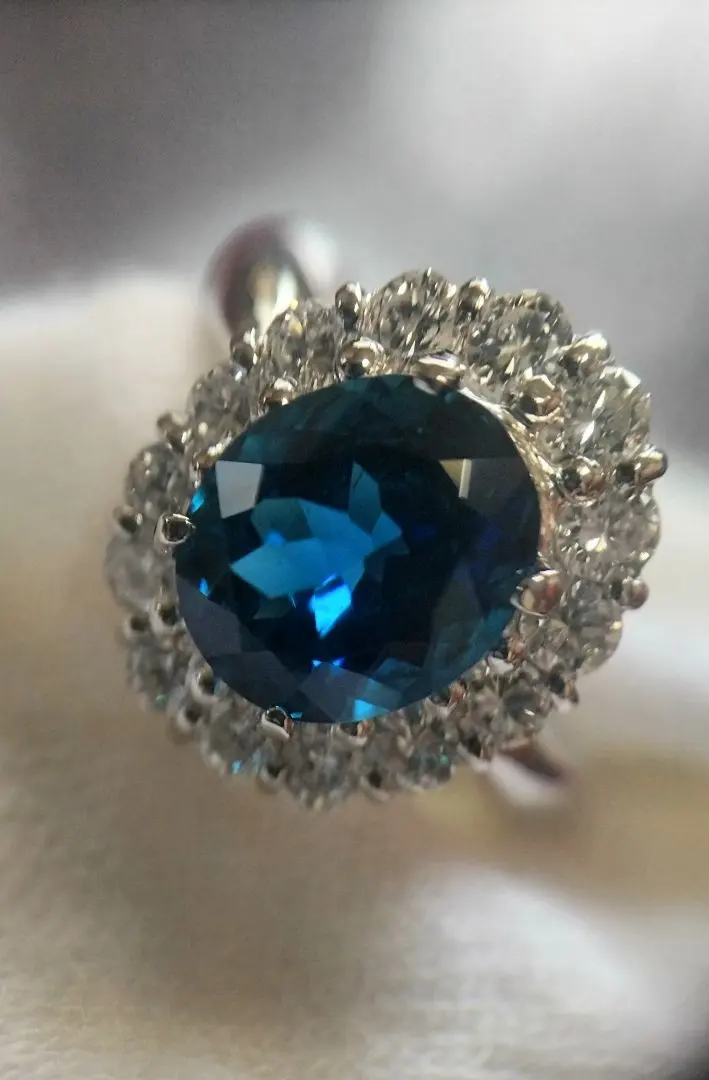 Thumbnail of Indicolite Tourmaline Ring