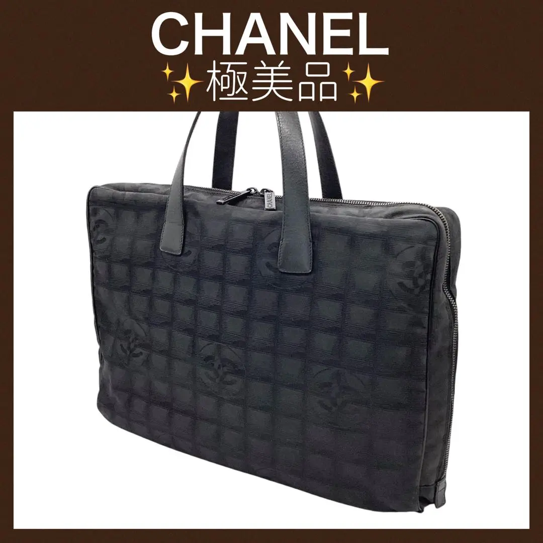 ⭐️極美品⭐️シャネル　ニュートラベルライン　ビジネスバッグ　メンズ　レディース シャネルニュートラベルライン ブリーフケース ベージュ ユニ