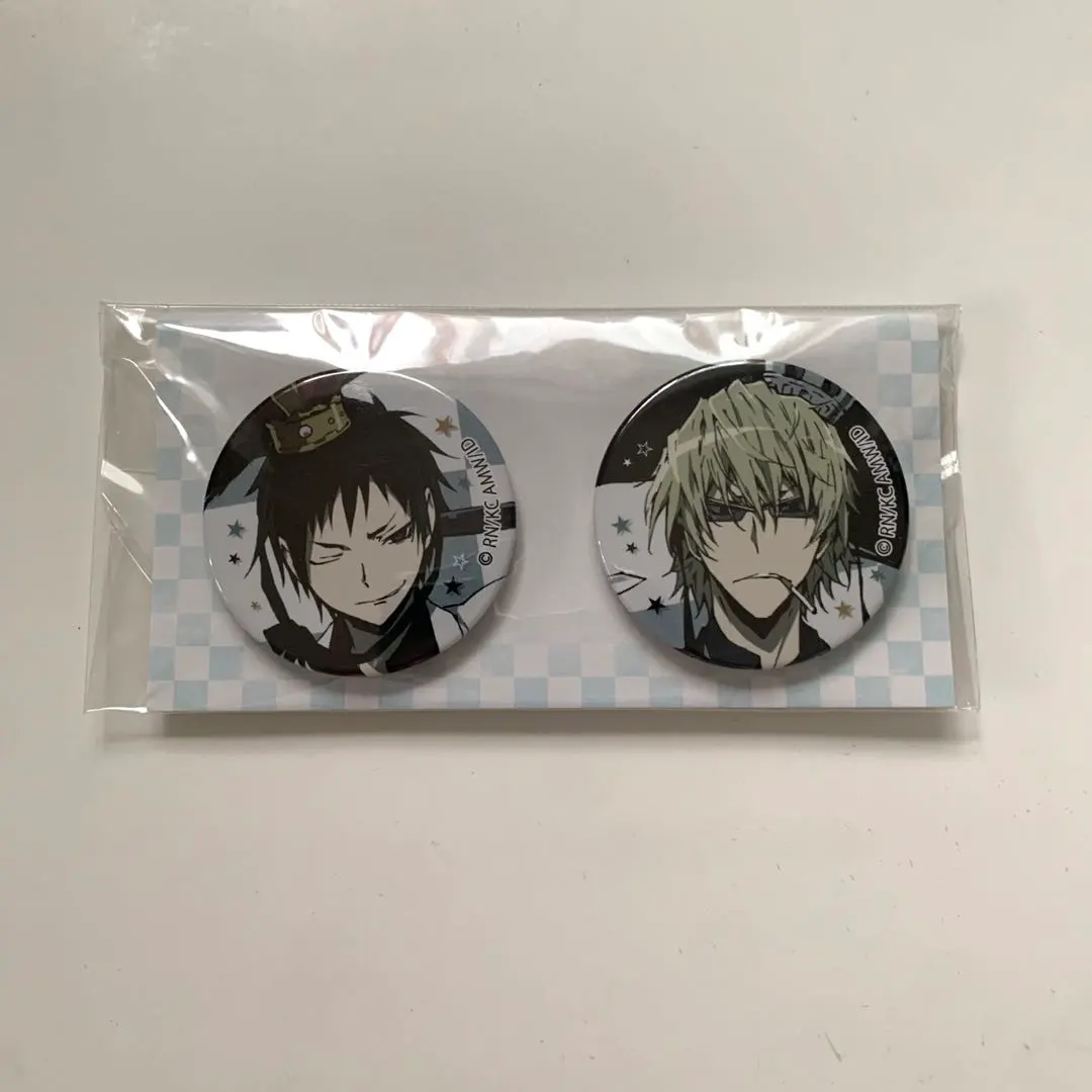 Thumbnail of Durarara!! 20th Anniversary Commemorative Can Badge Set: Chessboard