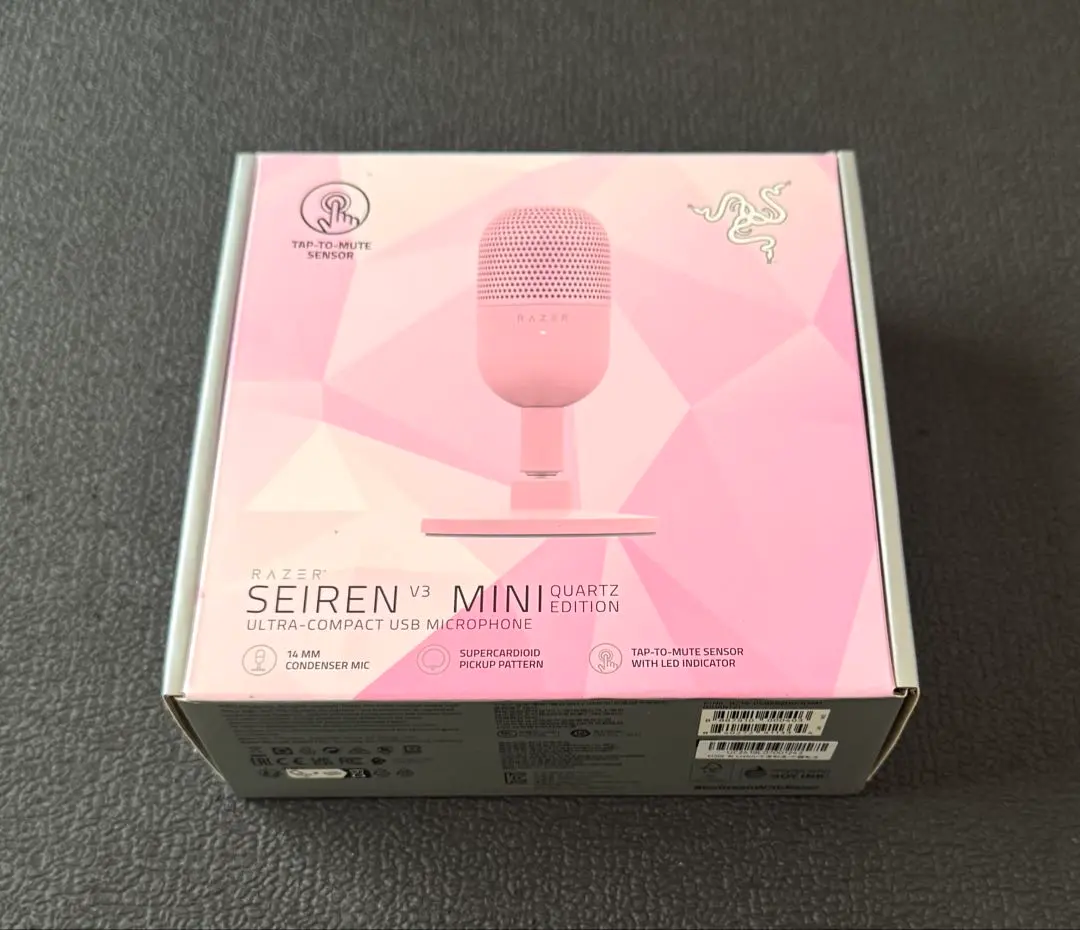 【新品未開封】RAZER SEIREN V3 Mini ピンク Amazon.co.jp: Razer レイザー Seiren V3 Mini Quartz Pink