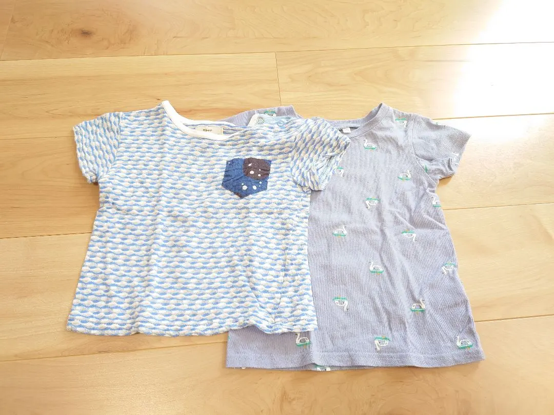 【已降價】95、100cm T恤2件組 的縮圖