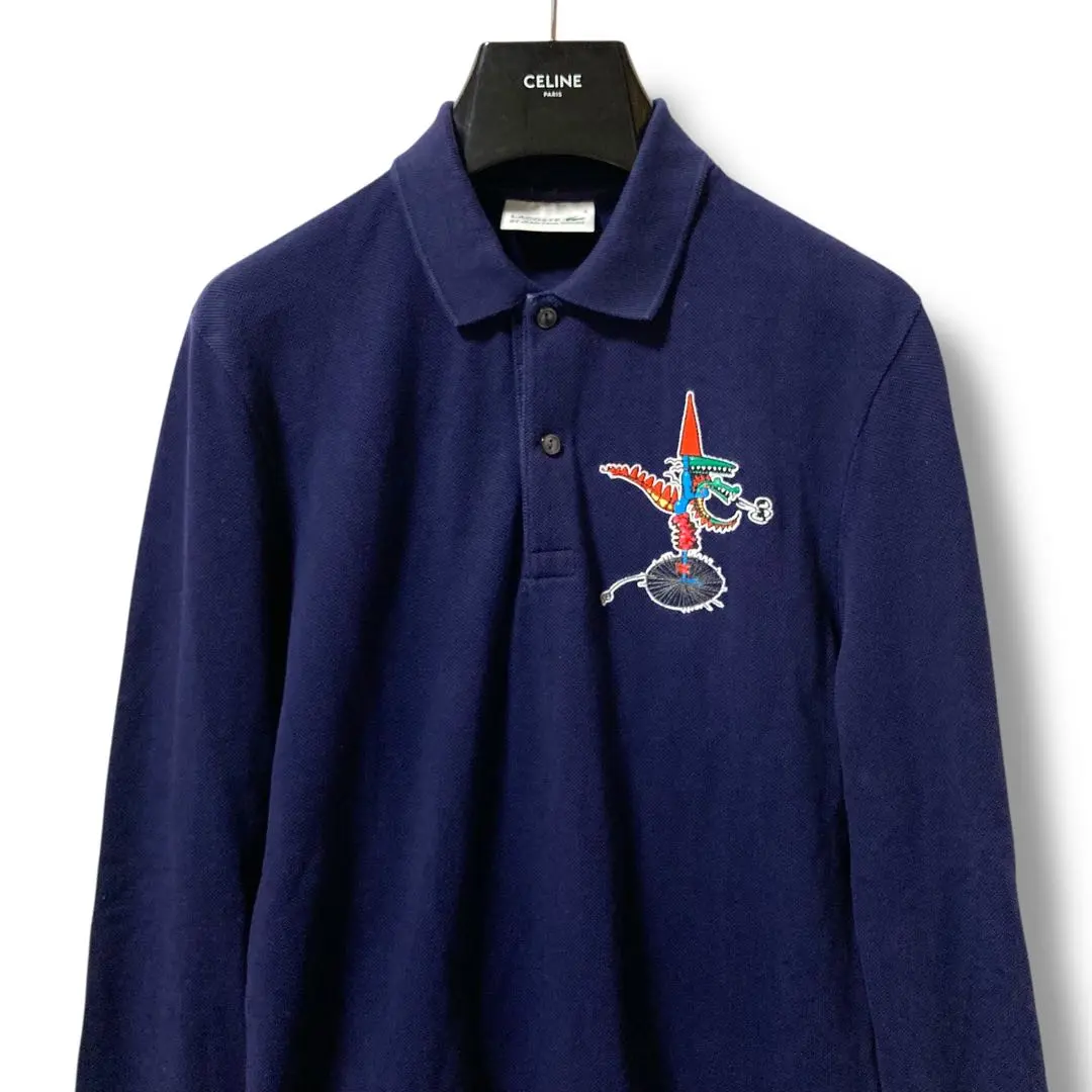 LACOSTE - 春物処分！定価1万9千！ラコステ ジャン・ポール・グードコラボ 長袖ポロシャツ 春物処分！定価1万9千！ラコステ ジャン・ポール・グードコラボ