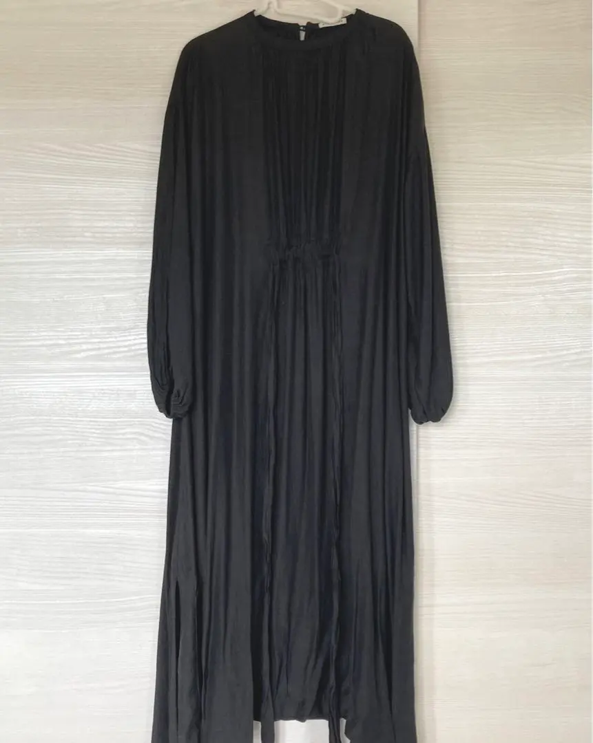 Thumbnail of Stylemixer Maxi Dress with Waist Tie and Balloon Sleeves