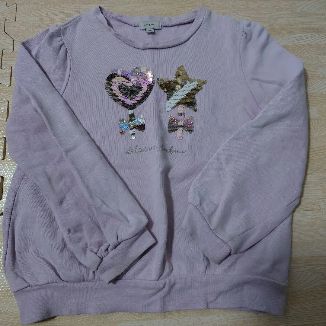Thumbnail of any FAM Pale Purple Sweatshirt 130