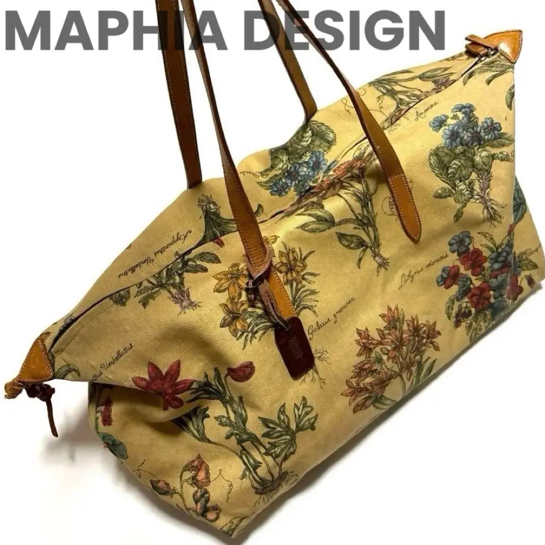 MAPHIA DESIGNマフィアデザイン リュック 本革×ナイロン
