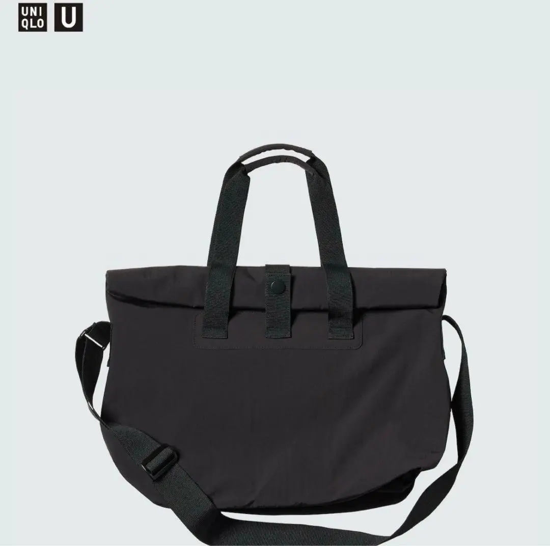 ユニクロU ロールバッグ　ダークブラウン　未使用品 ユニクロU ロールバッグ ダークブラウン 未使用品 - メルカリ