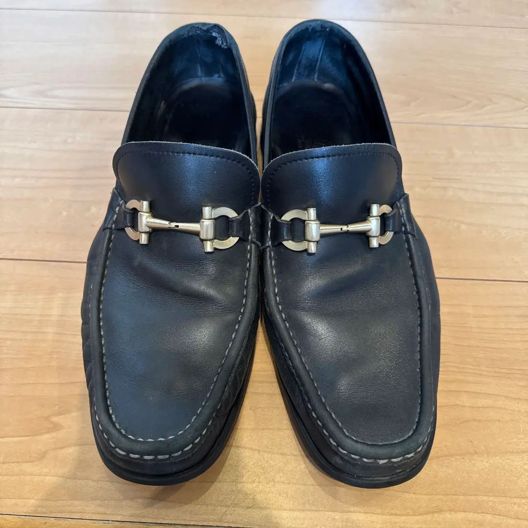 Thumbnail of Ferragamo Gancini Pitt Loafer Black