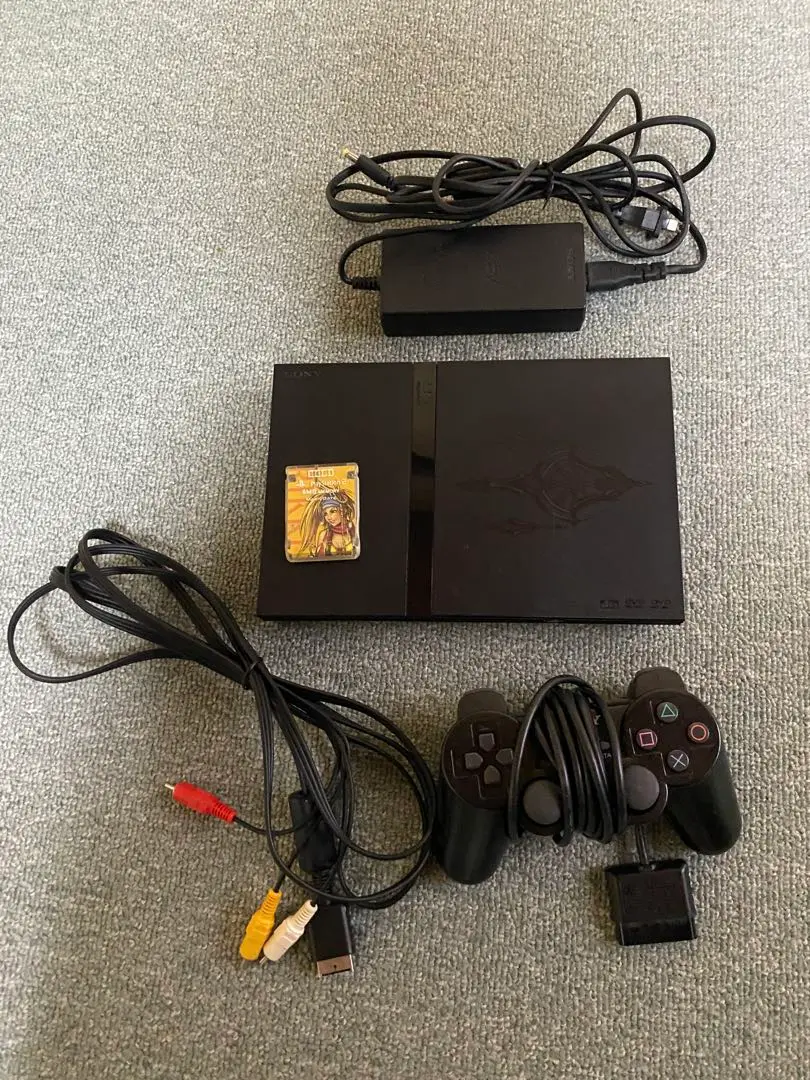 ✨完動品✨レンズ交換済✨SCPH90000 薄型PS2 プレステ2本体 ※91
