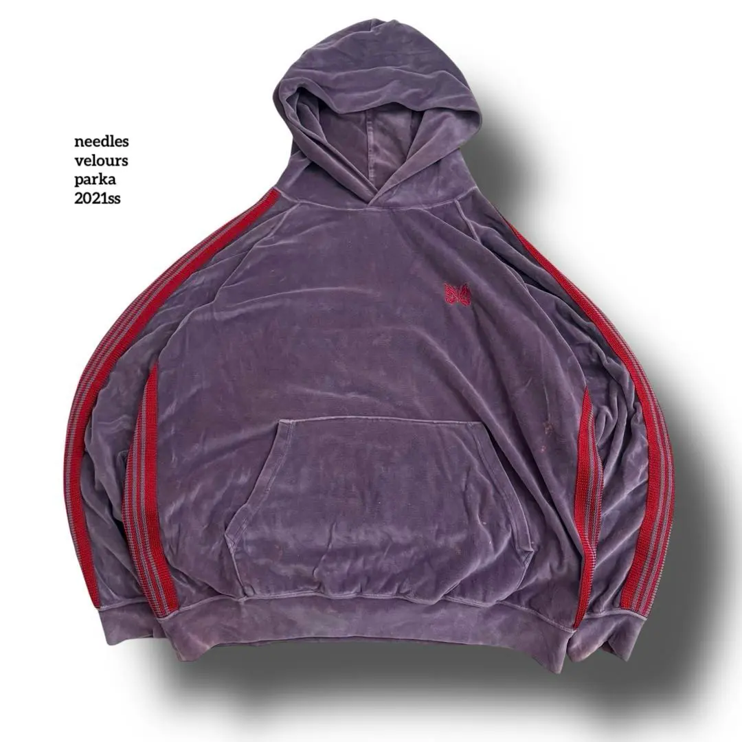 本日限定値下げ　Needles トレーナー Lサイズ　パープル Needles(ニードルス) FREAK'S STORE別注Track Pants トラック