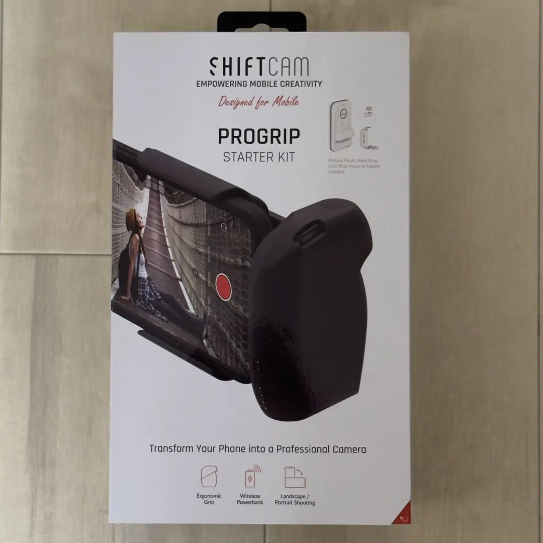 【新品未使用】ShiftCam ProGrip スターターキット ProGrip スターターキット（iPhone16対応） – ShiftCam Japan