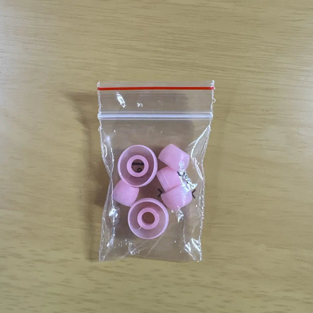 Thumbnail of Pink Silicone Replacement Ear Tips - 6 Pieces