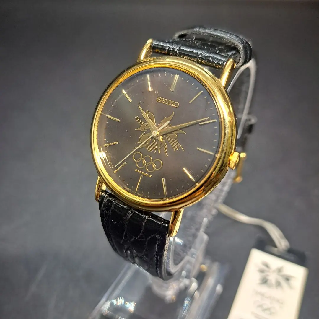 極美品 セイコー 長野 オリンピック【7N21-8A00】 稼働品 メンズ 楽天市場】SEIKO セイコー 長野オリンピック記念モデル 7N21