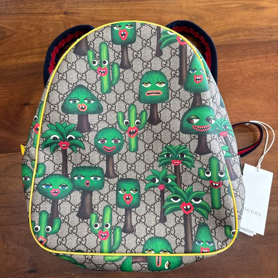 GUCCI チルドレン リュック　バックパック　サボテン 2025年最新】GUCCI リュックの人気アイテム - メルカリ