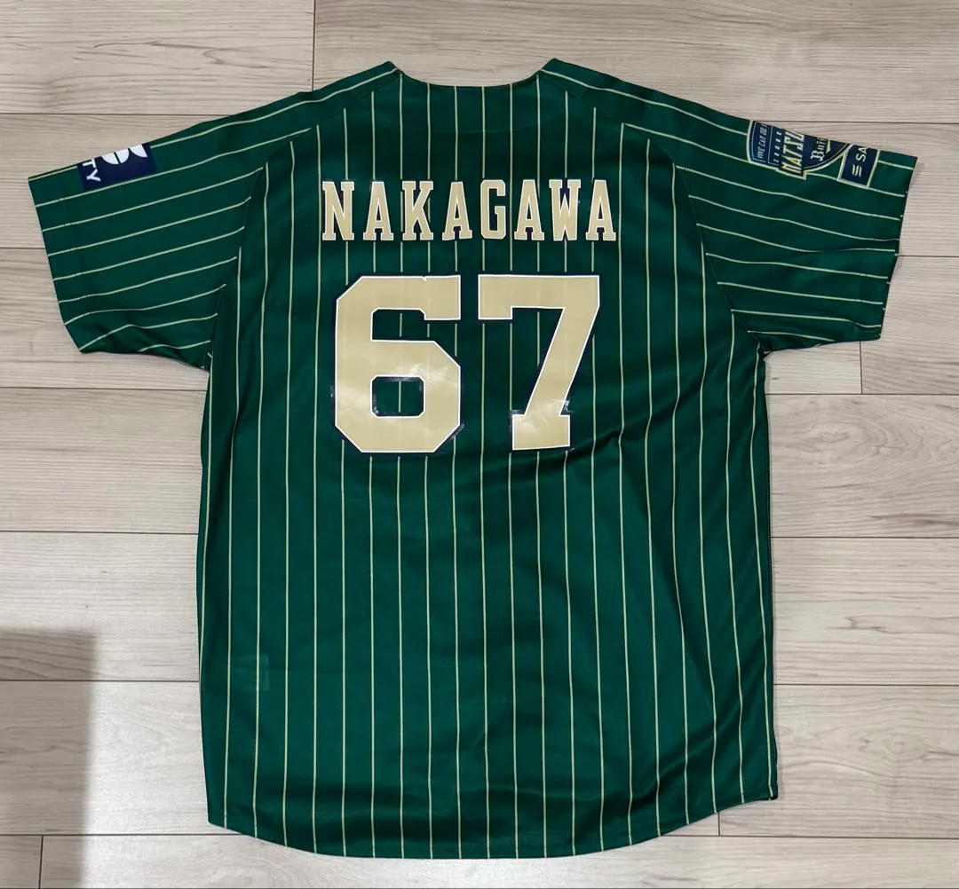 オリックスバファローズ　野口智哉　2023年　夏の陣ユニフォーム　Lサイズ 2025年最新】オリックス 夏の陣 ユニフォーム 2023の人気