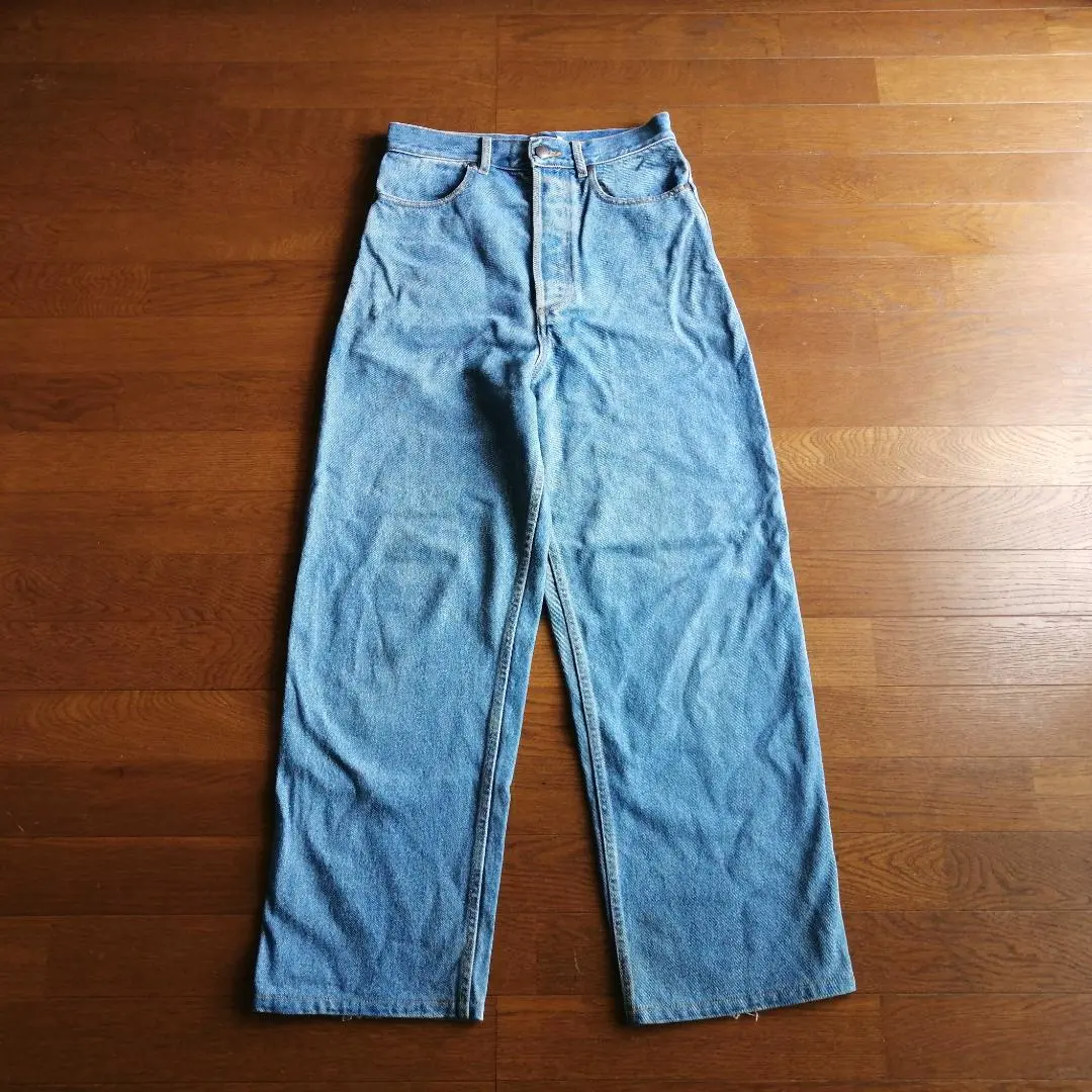 イタリア製Cristaseya クリスタセヤ ワイドデニム ジーンズ Sサイズ 楽天市場】CristaSeya クリスタセヤ Bleached denim high