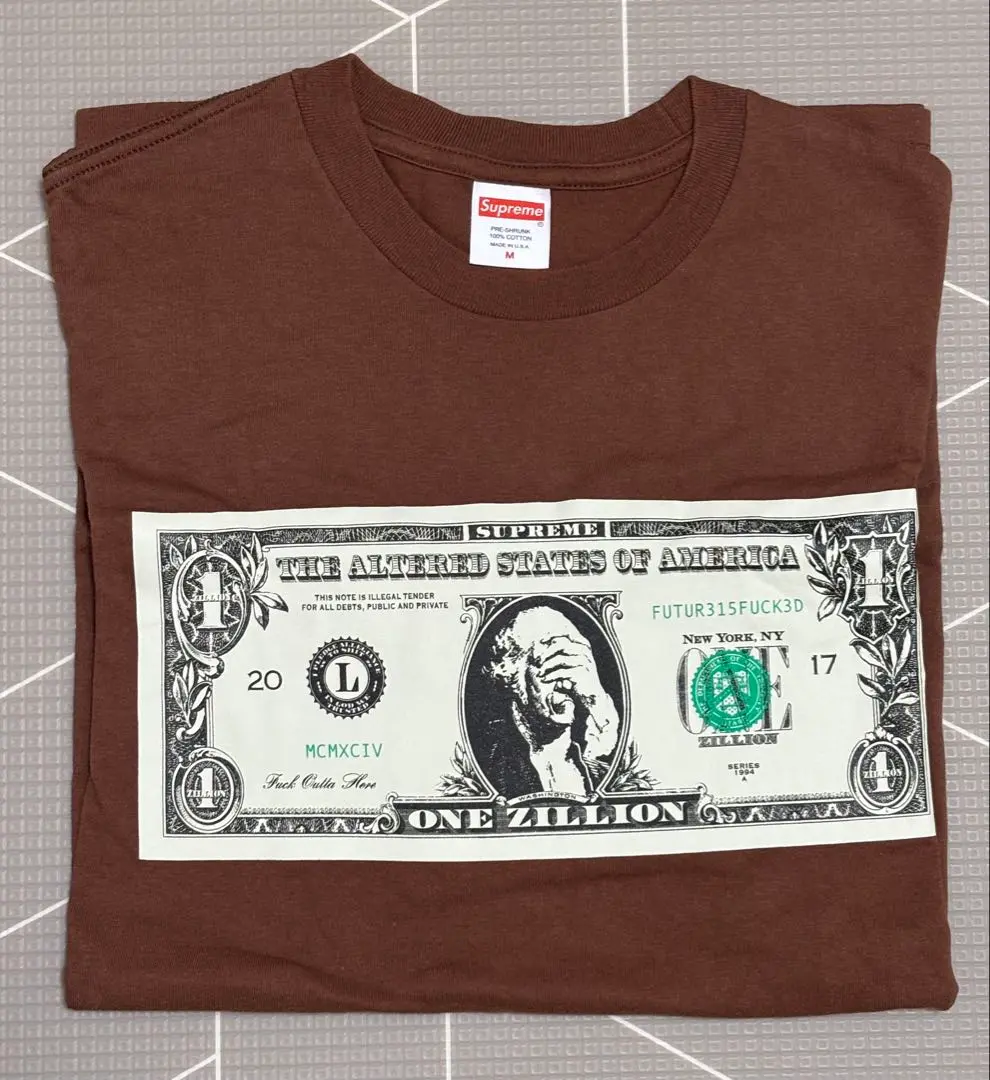 Supreme 17aw Dollar Tee ヘザーグレー L Supreme 17aw Dollar Tee ヘザーグレー L