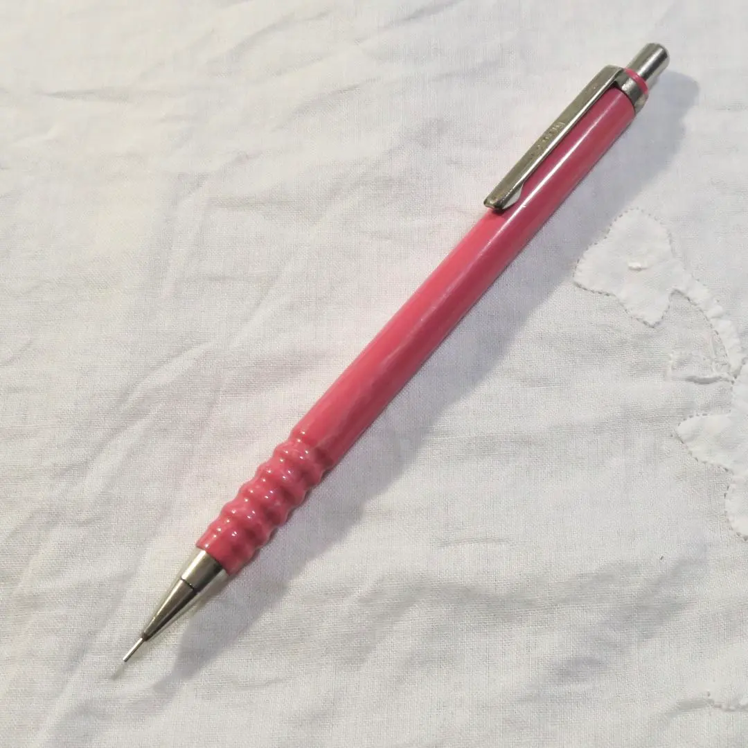 【廃盤】rotring 30年前 ティッキースペシャル　　ピンクマーブル ロットリング ティッキー スペシャル 0.7mm～マーブルピンク
