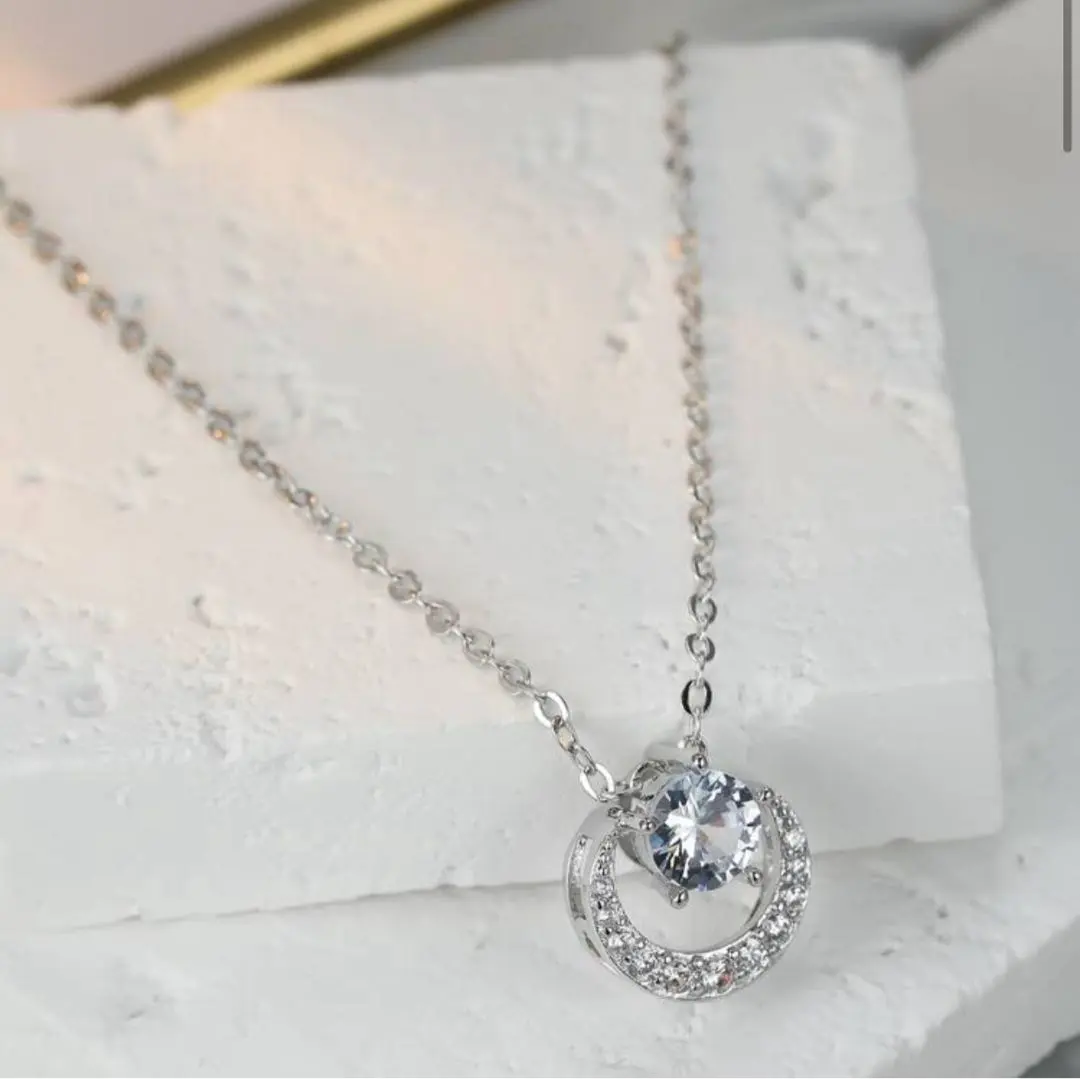 Thumbnail of Cubic zirconia necklace