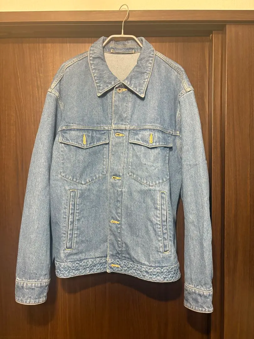 H＞デニム ジップジャケット