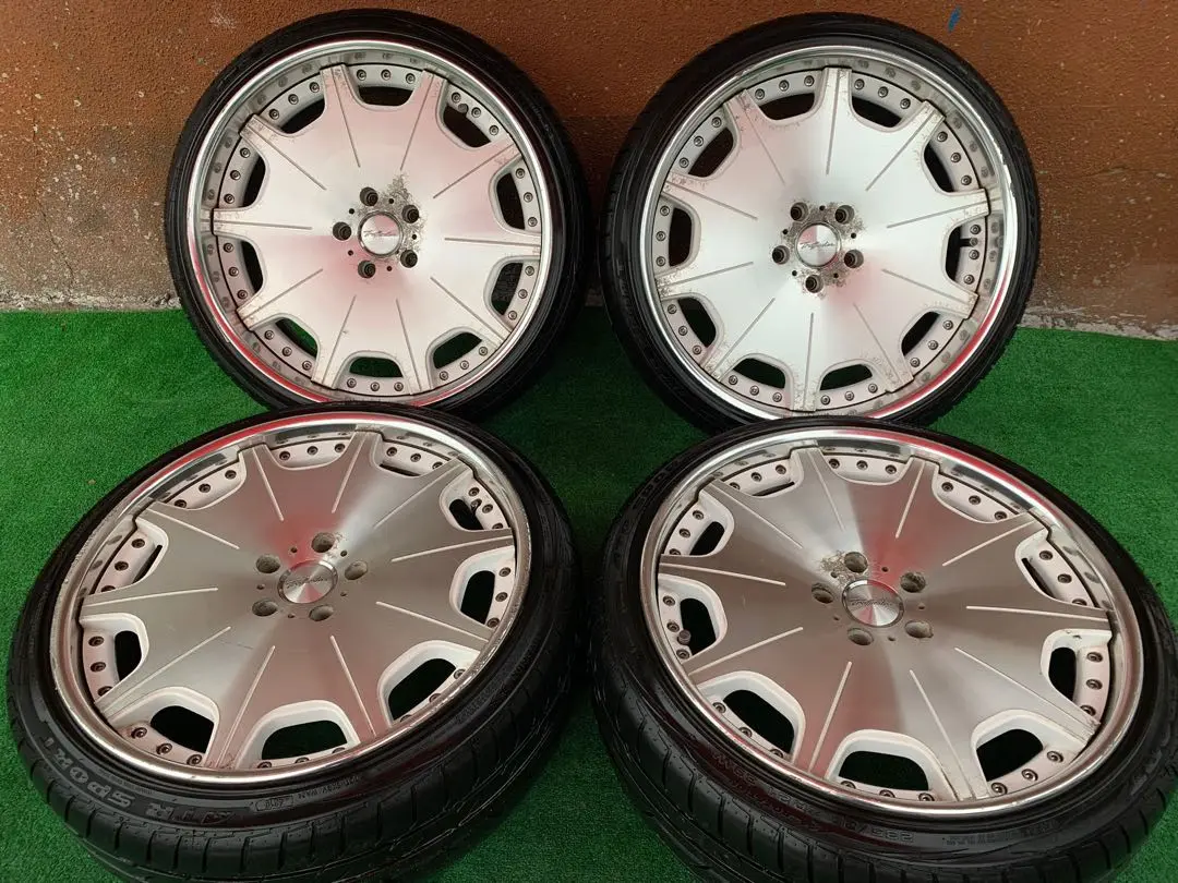 [GW5/6迄最終値下げ ]トラフィックスター DTX 20インチホイール 4本 トラフィックスター ZX アクセラ,アルテッツァ,CX-5,オデッセイ
