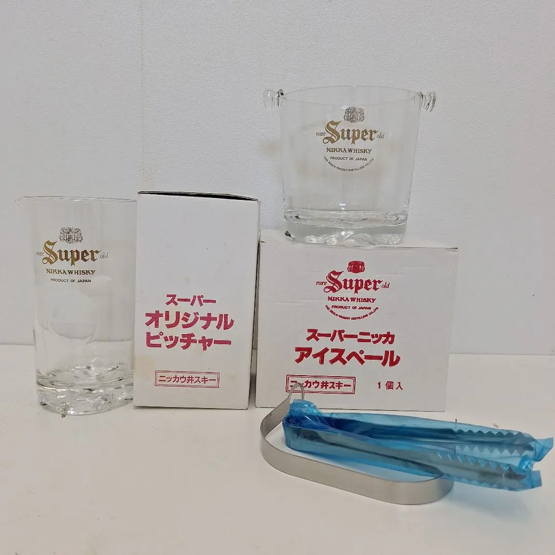 スーパーニッカウィスキー 水差し、氷入れ カイ太郎の晩酌日記 134杯目 スーパーニッカ&ウォーター : カイ