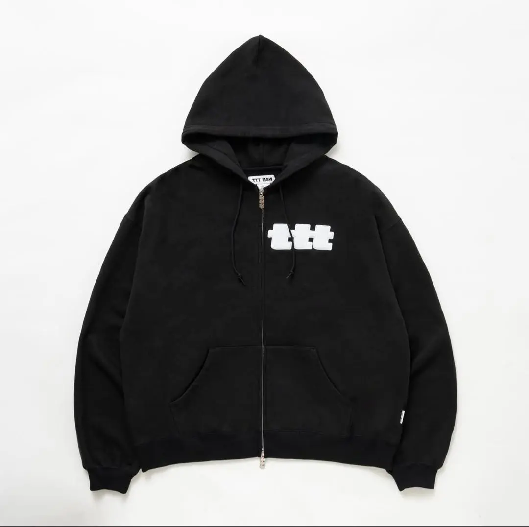ttt_msw フーディ パーカー　ブラウン　L TTT MSW TTT MSW(ティーモダンストリートウエア) 25SS「Logo zipup