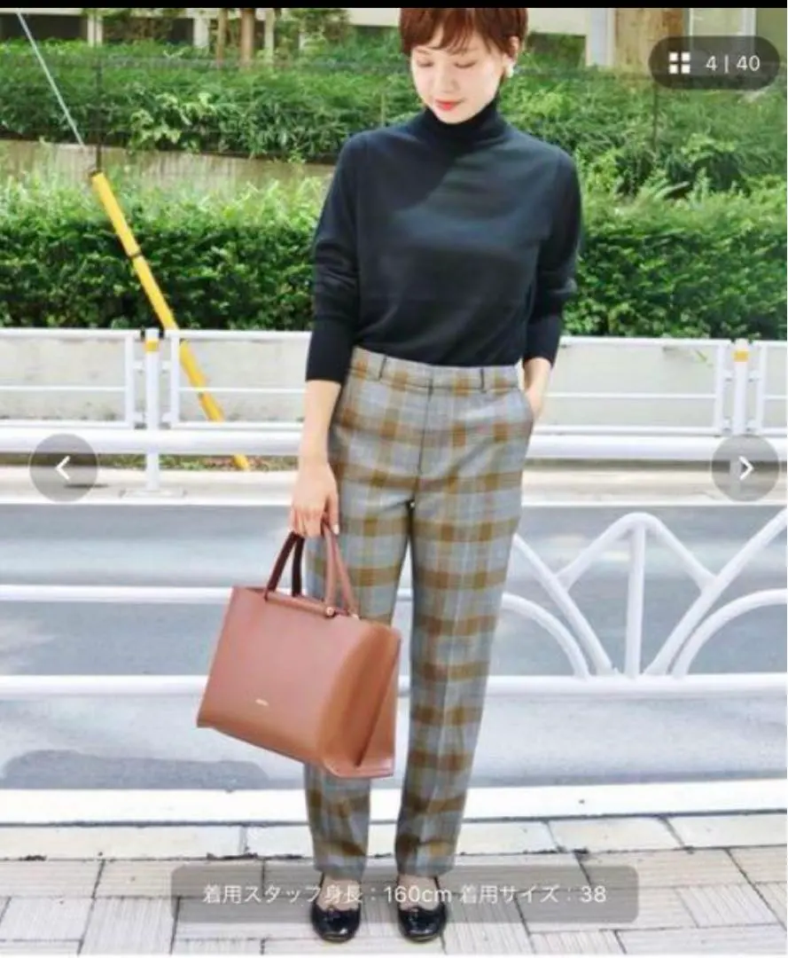 2025年最新】iena イエナ ウールチェックスティックパンツの人気