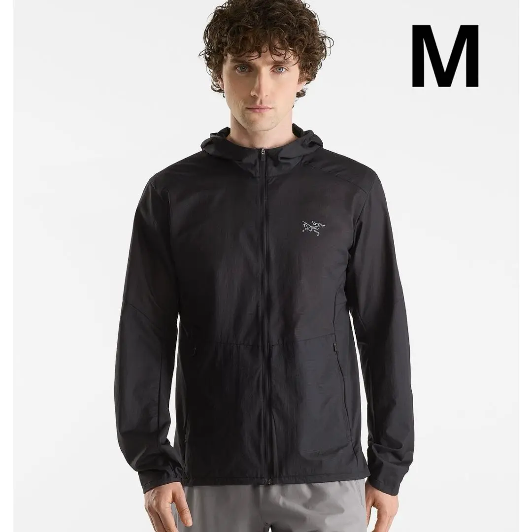 極美品ARC'TERYX インセンド エアシェル フーディパープルM