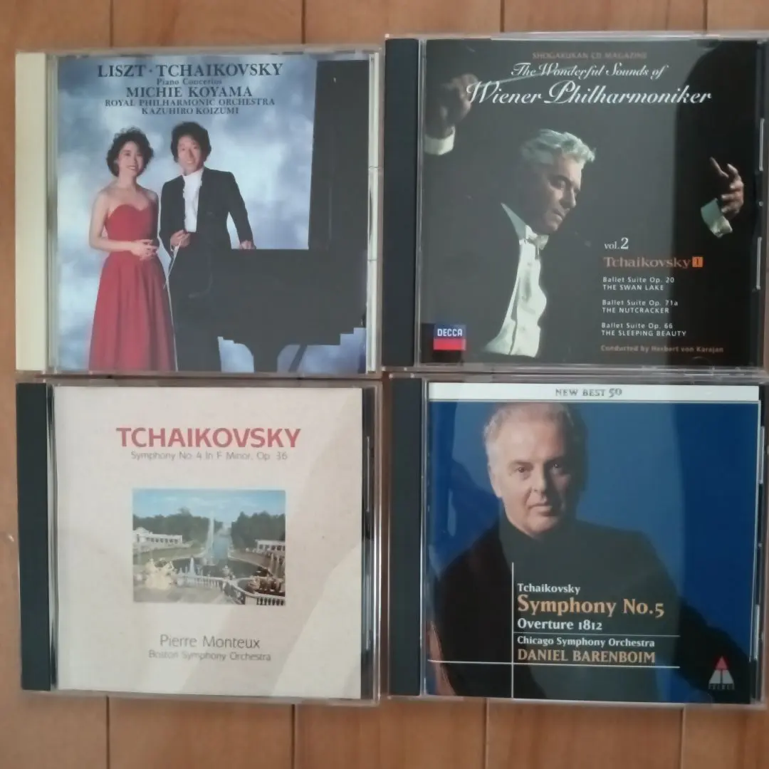 CD 四張 柴可夫斯基 的縮圖