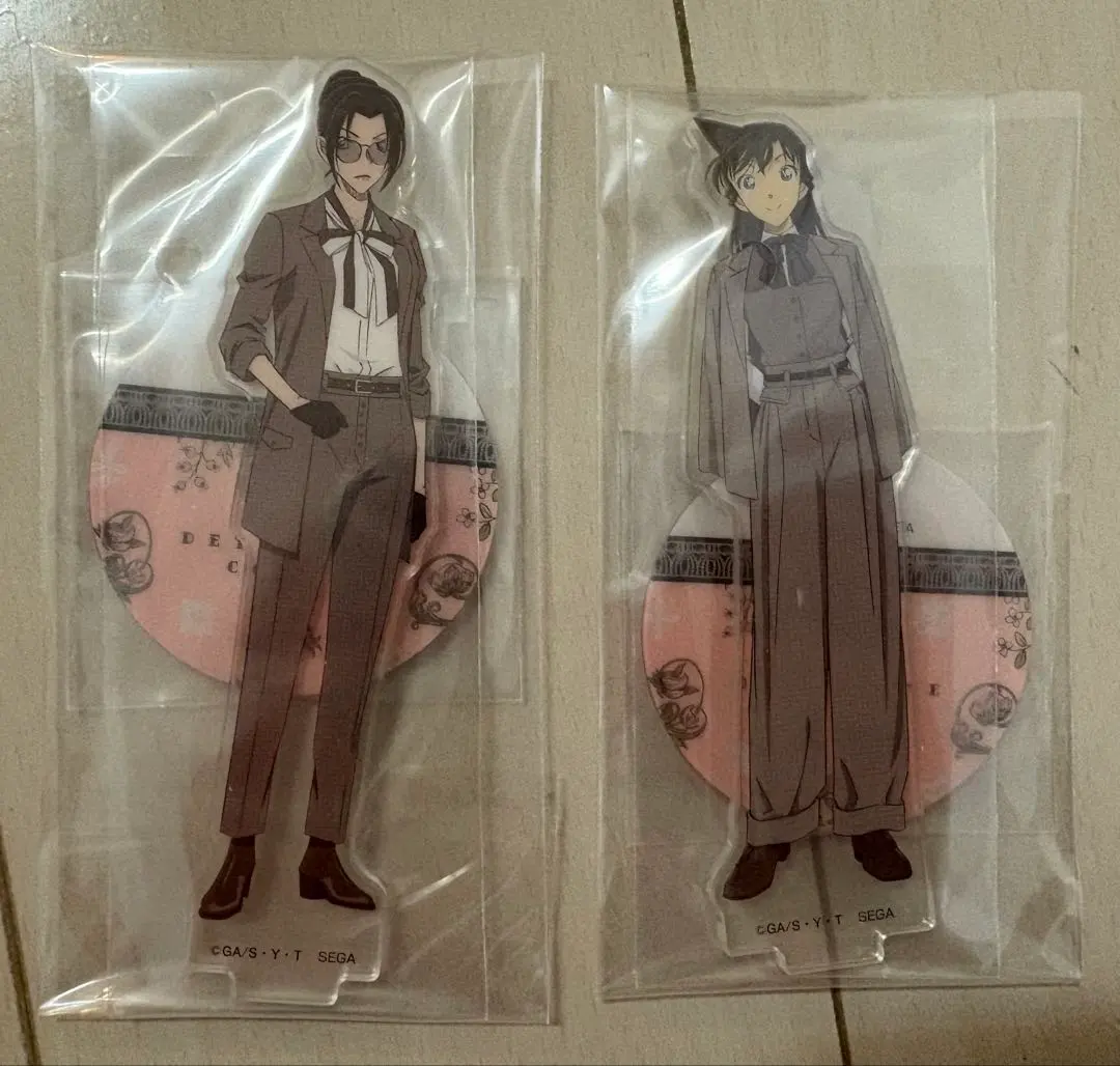 名偵探柯南 毛利蘭&上原由衣 壓克力立牌 的縮圖